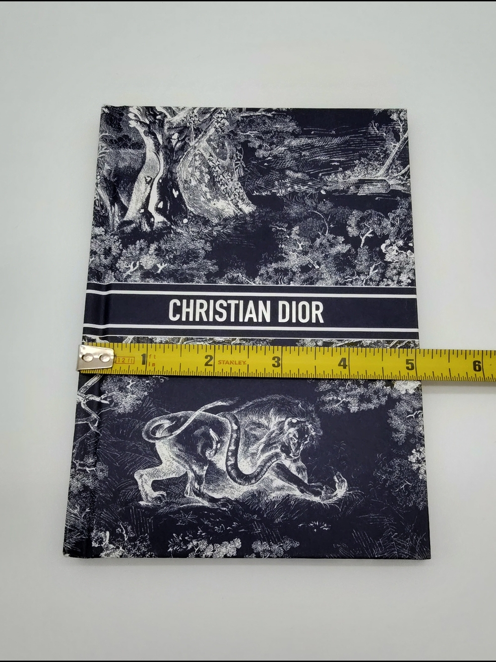 CHRISTIAN DIOR Toile de Jouy Jungle Notebook Tiger Motif Journal Sealed NIP - Picture 8 of 8